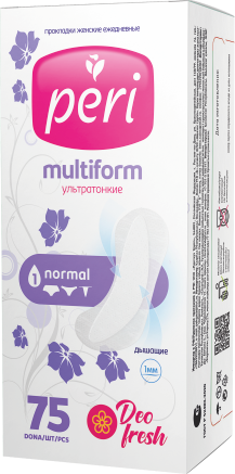 PERI MULTIFORM Deo Fresh 75 шт